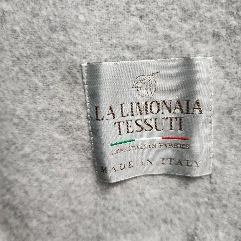 La‎ Limonia Tessuti 100% Italian Fabrics Light And Dark Gray